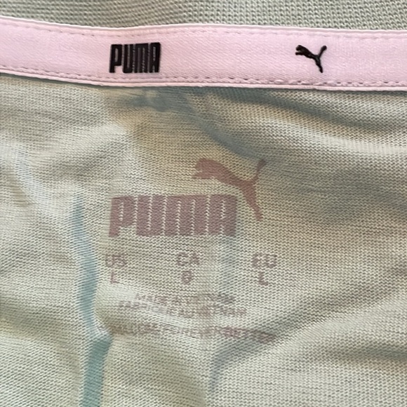 Puma Mint Green‎ T Shirt - Picture 4 of 6